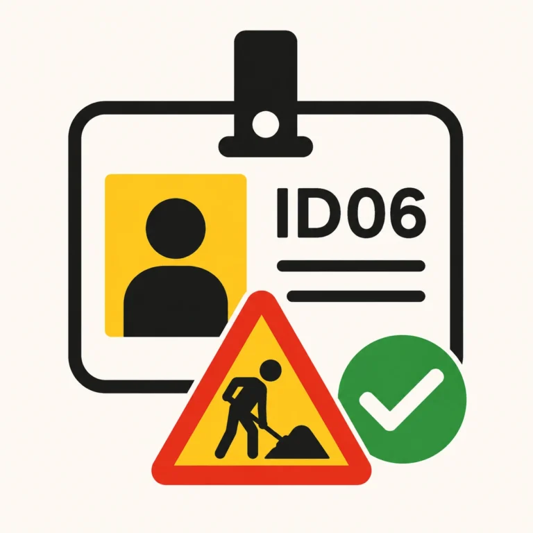 Registrera APV i ID06 – kompetens kopplad till ID06-kort