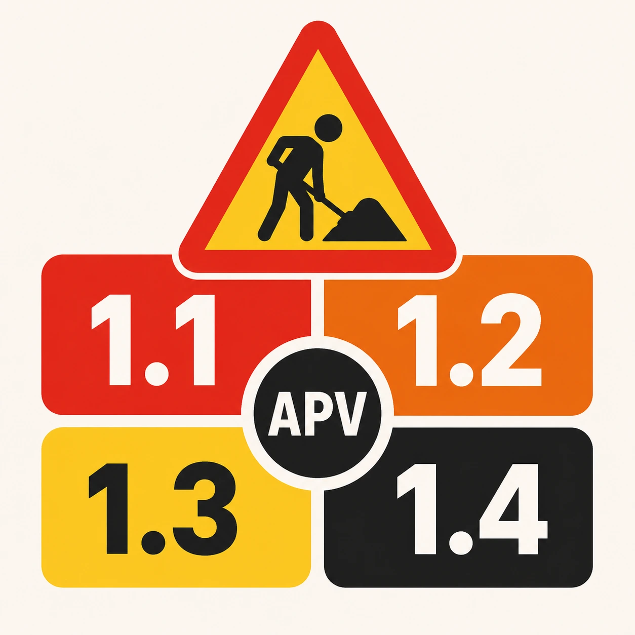 Skillnaden mellan APV 1.1, 1.2, 1.3 och 1.4